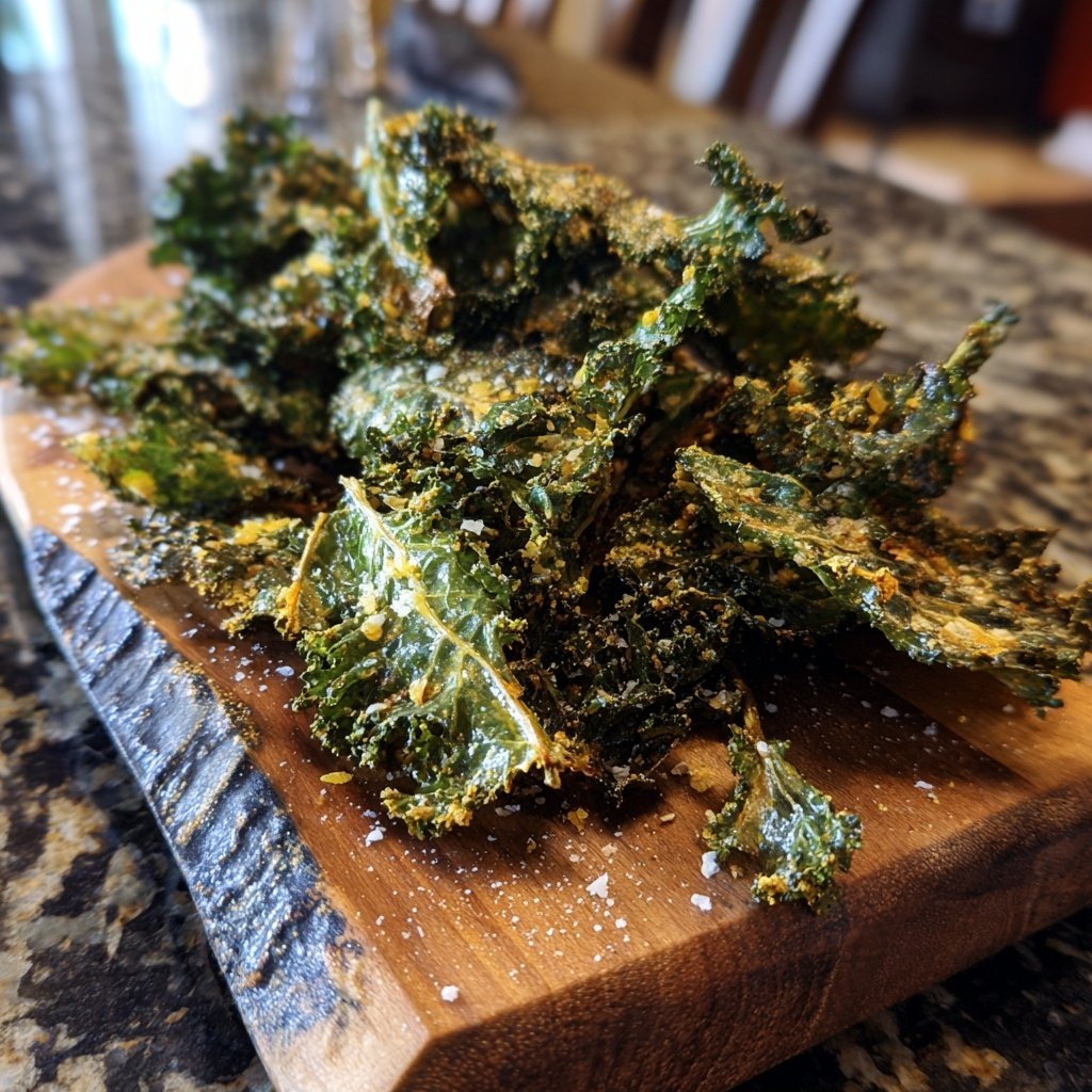 Crispy Kale Chips Delight
