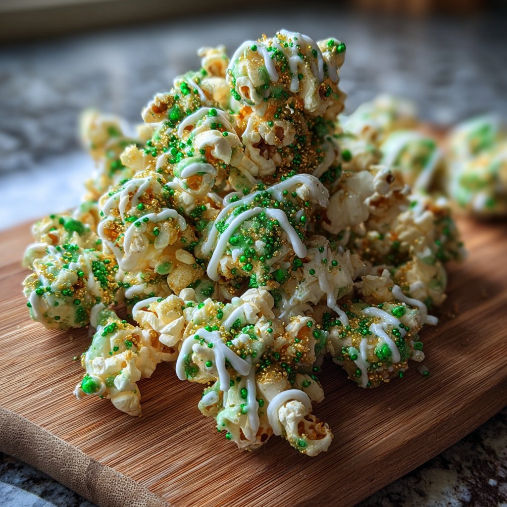 Easy St. Patrick’s Day Popcorn