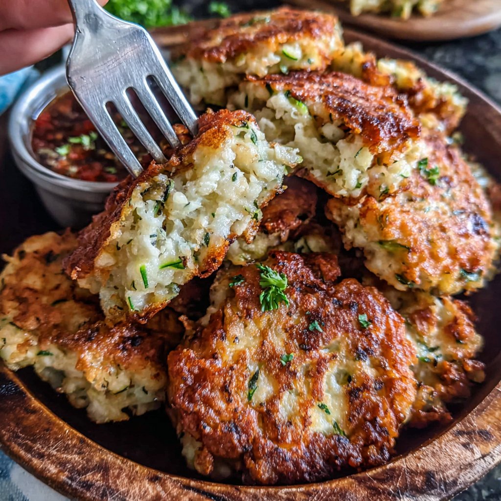 Tasty Turkey and Zucchini Fritters
