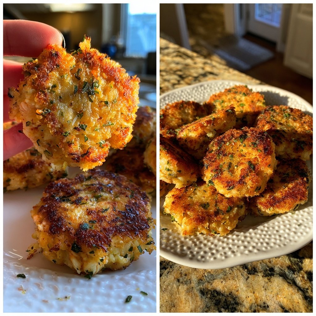 Lemon Herb Salmon Cakes