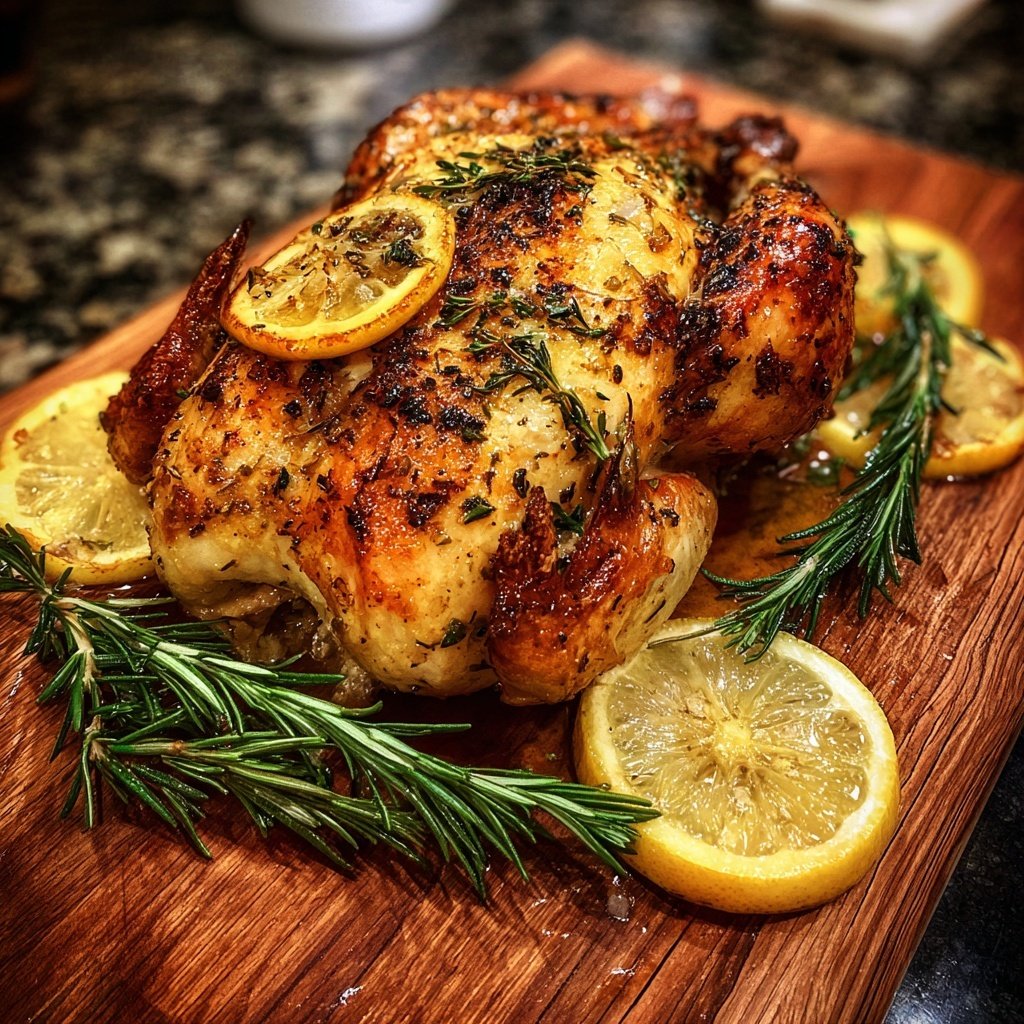 Oven-Roasted Chicken Lemon Bliss
